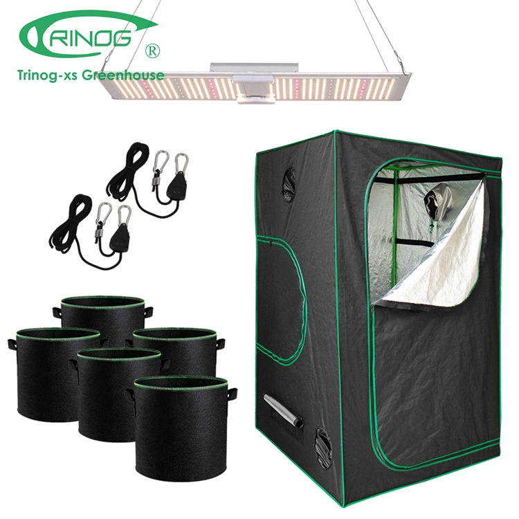 Trinog Greenhouse indoor hydroponics medical herb garden house grow tent with canvas cover