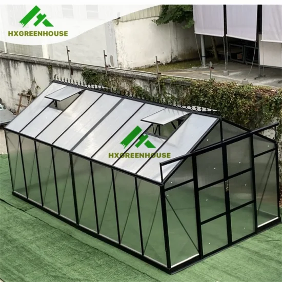 ホット販売 10 ミリメートルポリカーボネート Huixin 温室ホームアルミフレーム他の庭の温室